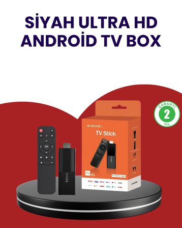 WiFi ve Bluetooth Destekli Android TV Dönüştürücü Stick -