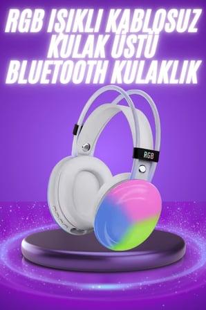 2025 Model Bluetooth Kulaklık Kulak Üstü Kablosuz Uzun Ömürlü Unısex -