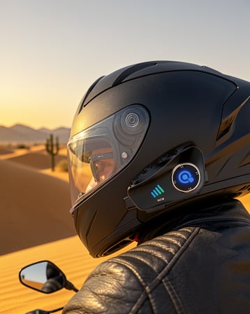 Bluetooth Kask Kulaklık Su Geçirmez 1080P Kamera UCZZZQ28İNTERCOM-7-1