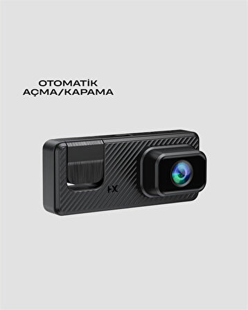 3 Kanallı Araç DVR – Ön + İç + Arka Kamera ile Tam Kapsama, Yüksek Güvenlik