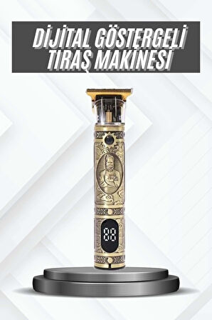 Profesyonel Ense Tıraşına Uygun Çizik Tıraş Makinesi Uzun Ömürlü Göstergeli