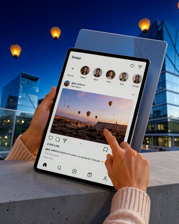 16GB RAM 1TB Tablet PC Klavyeli Kılıflı Kalemli Set