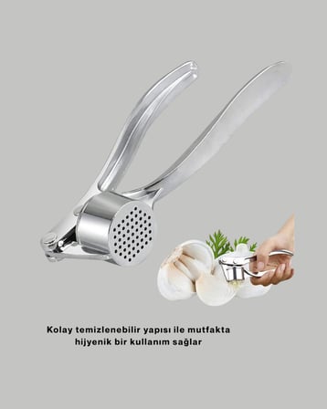 Sarımsak Presi Kolay Temizlik ve Yüksek Basınçlı Ezme -