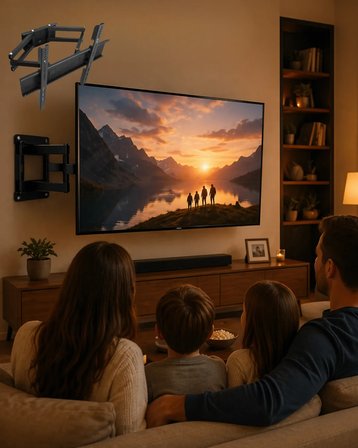 32 55 İnç Ayarlanabilir TV Askı Aparatı Güçlü Duvar Tipi Askı