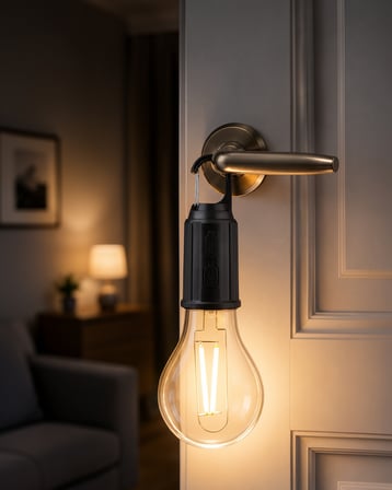Şarjlı LED Ambians Işık Askılı Kamp Lambası
