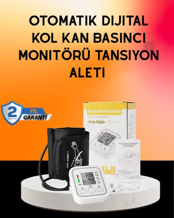 Ritmi Tespit Özellikli Dijital Tansiyon Aleti -