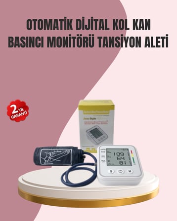 Yüksek Hassasiyetli Dijital Tansiyon Ölçer -