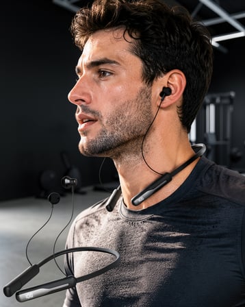 Kablosuz Boyun Askılı Kulaklık Bluetooth 5.4 Manyetik Tasarım