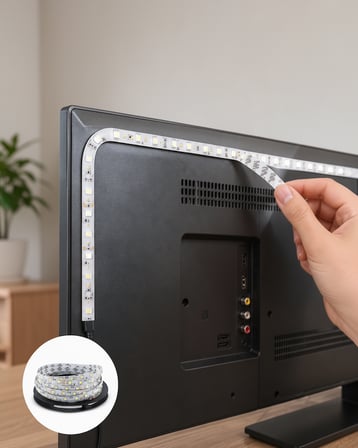 Uzaktan Kumandalı LED Arka Işık Şeridi 2 metre