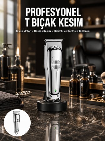 Saç Sakal Kesme Makinesi Lazer Epilasyon Öncesi Kısaltma Makinesi -