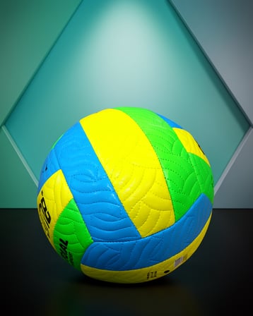 Renkli Voleybol Topu Dayanıklı Dikişli 5 Numara