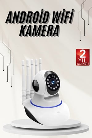 Güvenlik Kamerası Antenli Gece Görüşlü Sensörlü Harekete Duyarlı -