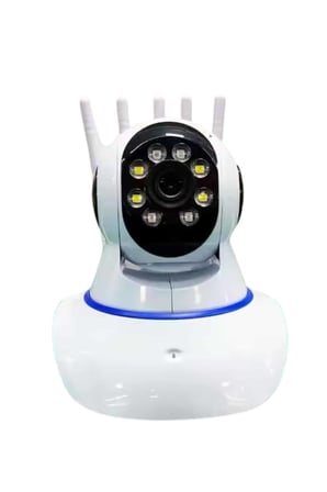LED Aydınlatmalı 5 Antenli Motorlu 1080P Wifi Kamera Sensörlü -