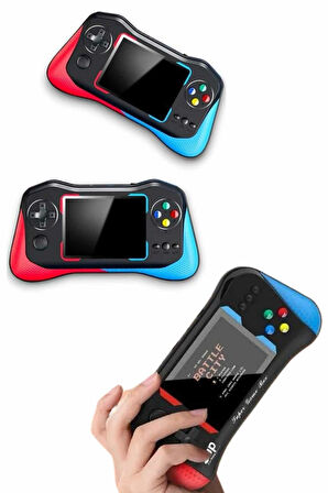 500 Oyunlu Retro Sup Konsolu Taşınabilir Mini Gamepad 3,5 İnç Ekran