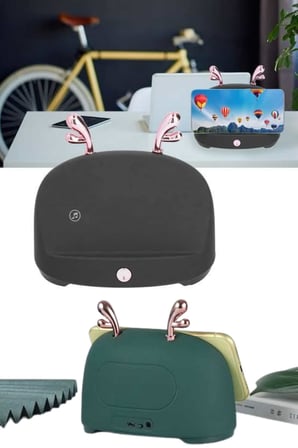 Kablosuz Bluetooth Hoparlör Telefon Koyma Özelliği Yüksek Ses Kaliteli -