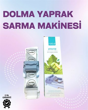 Yaprak Sarma Makinesi – Üzüm, Lahana ve Pazı İçin Otomatik Sarım Kolaylığı. -