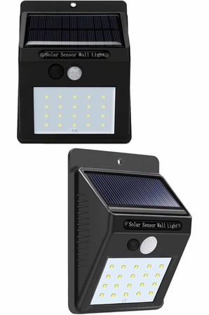 Solar Dekoratif Lambası Sensörlü Led Işık Bahçe Aydınlatma Yeni Nesil -