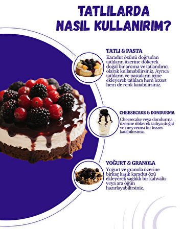 2'li Avantaj Paketi - Kara Üzüm Özü, Karadut Özü - Şeker İlavesiz Soğuk Sıkım
