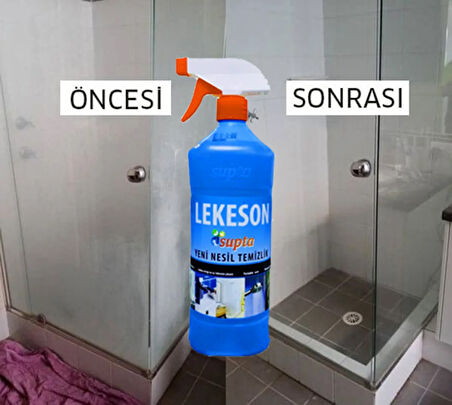 LEKESON KİREÇ SÖKÜCÜ BANYO VE ARMATÖR TEMİZLEYİCİ