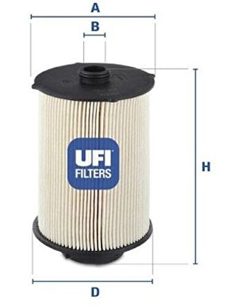 Ufı 26.043.00 Yakıt Filtresi (Mazot) Iveco Stralıs Cursor 9 Euro5