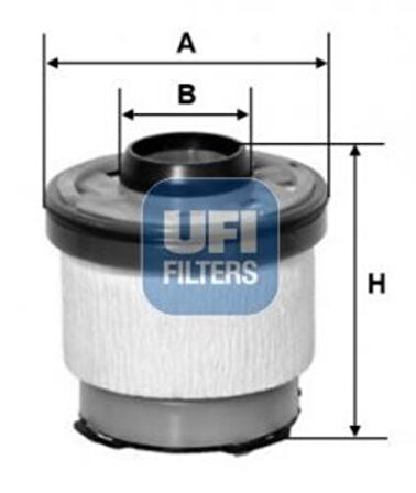 Ufı 26.102.00 Yakıt Filtresi Ranger 2.2Tdcı 11