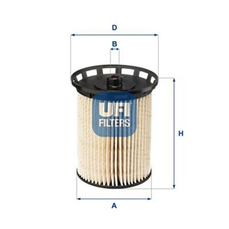 Ufı 26.129.00 Yakıt Filtresi Touareg-Q7-Q8