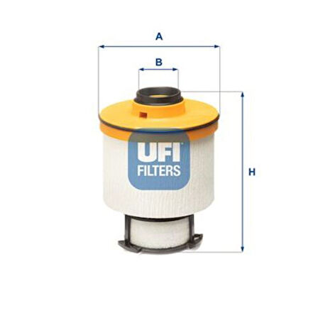 Ufı 26.139.00 Yakıt Filtresi Hı-Lu2