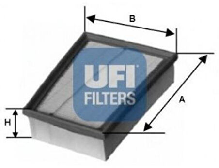 Ufı 30.147.00 Hava Filtresi Clıo II 00- Kng-Exp-Lgn-Trafıc 01- Mgn I 99- -Scenıc 00- Vıvaro 06- 1.6-1.4-16V Ucgen