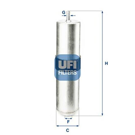 Ufı 31.857.04 Yakıt Filtresi Bmw E90 E87 N47 Oe