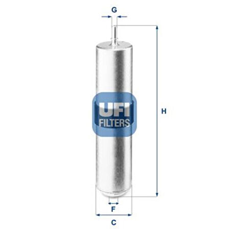 Ufı 31.926.01 Yakıt Filtresi N 47 F-20-30 B-36