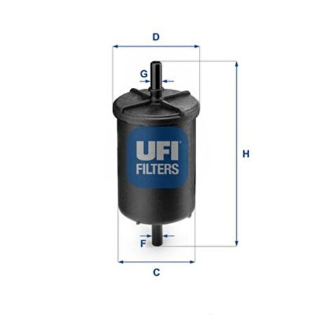 Ufı 31.948.00 Yakıt Filtresi
