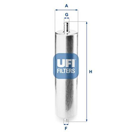 Ufı 31.985.00 Yakıt Filtresi Audı A6 A7 2.0 3.0Tdı 11>