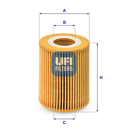 YAĞ FİLTRESİ Y17DT(ASTRA-G/CORSA-C/COMBO-C) 5650380UFİ