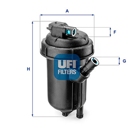 MAZOT FİLTRE KABI  (ASTRA-H 1.3CDTI ) 813040UFI