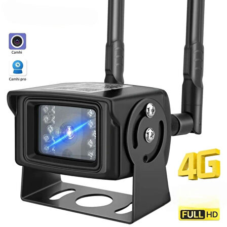 4G Çelik Kasa 12Volt Güvenlik Kamerası