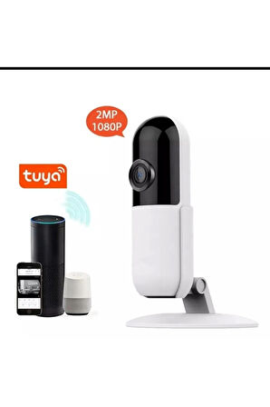 Tuya Smart Yazılımlı 1080p Yeni Nesil Akıllı Güvenlik Kamerası