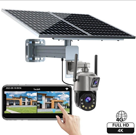 4G Modemli Kamera 2si Bir Arada Üretim 36X Optik Zoom Solar Kamera