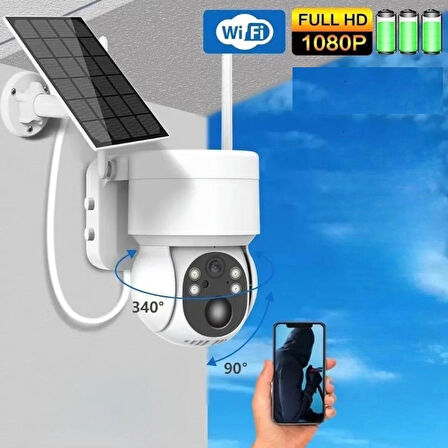 İcsee Wifi Solar PTZ Kamera