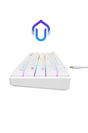 Gamenote Kb903l %60 Mekanik Blended Aydınlatma Oyuncu Klavyesi - 61 Tuş - Red Switch - Türkçe Q