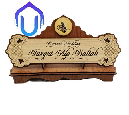 Kişiye Özel El İşi Masa İsimligi (Siparişteki İsminiz Yazılır)