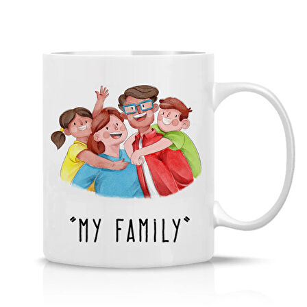 Premium Süblimasyon Beyaz Porselen Kupa Bardak - Kişiye Özel