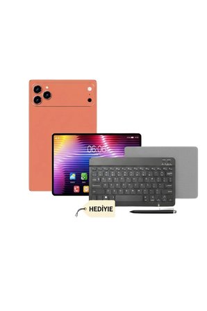 Sayarmrkt Dokunmatik Android Tablet Klavyeli Kalemli Kılıflı Set Çok Renkli 4G Bluetooth 5.3