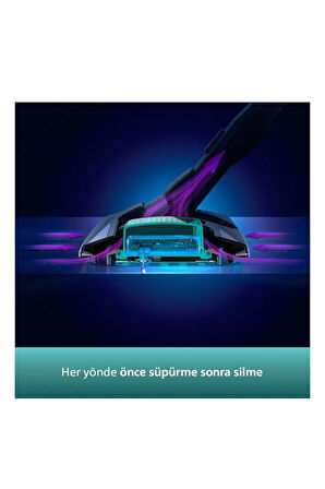 XC8349/01 SpeedPro Max Aqua Plus 8000 Serisi Kablosuz Dik Süpürge