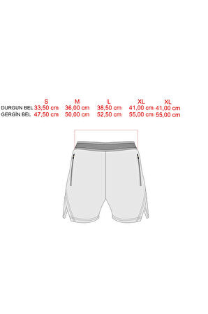 Unisex Fitness ve Gym Şortu