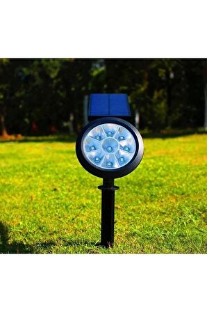 18w Led Solar Kazıklı Çim Armatür Cata Güneş Enerjili Yeşil Led Işık Çim Lambası Bahçe Aydınlatma