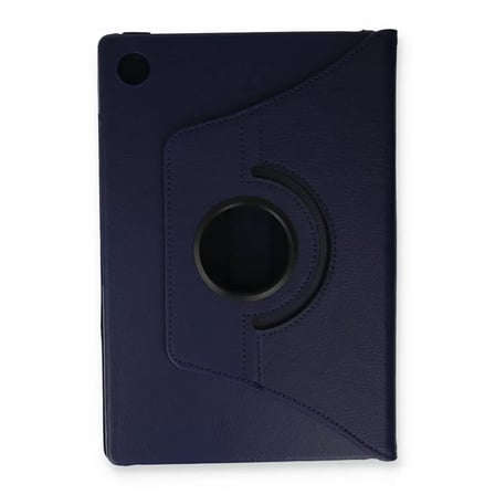 Newface Samsung Galaxy Tab A9 Plus Kılıf 360 Tablet Deri Kılıf - Lacivert
