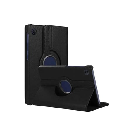 Newface Samsung Galaxy Tab A11 360 Tablet Deri Kılıf - Siyah