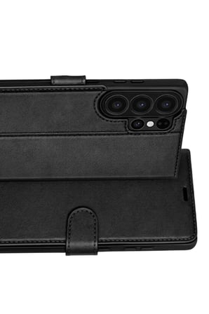 Newface Samsung Galaxy S26 Ultra Trend S Plus Kapaklı Kılıf - Siyah