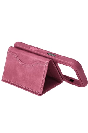 Joko Tema Magsafe Deri Kartlık - Pembe