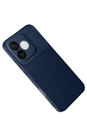 Newface Huawei Honor 600 Lite Auto Focus Karbon Kapak - Lacivert